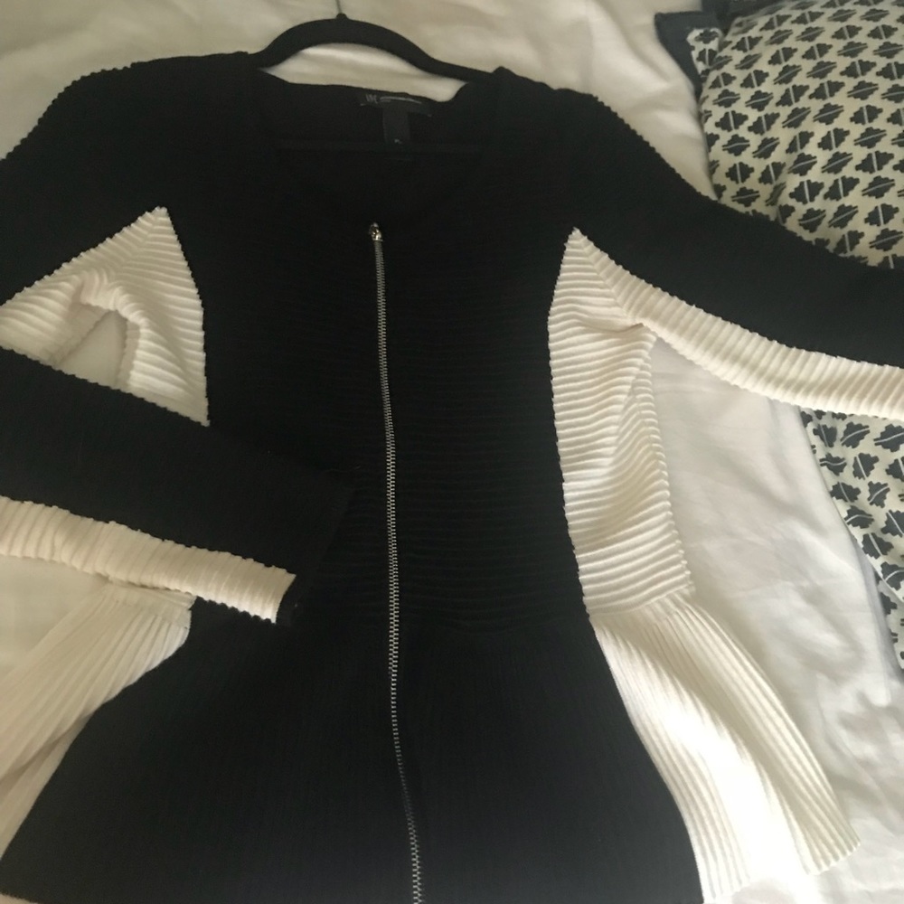 Peplum sweater